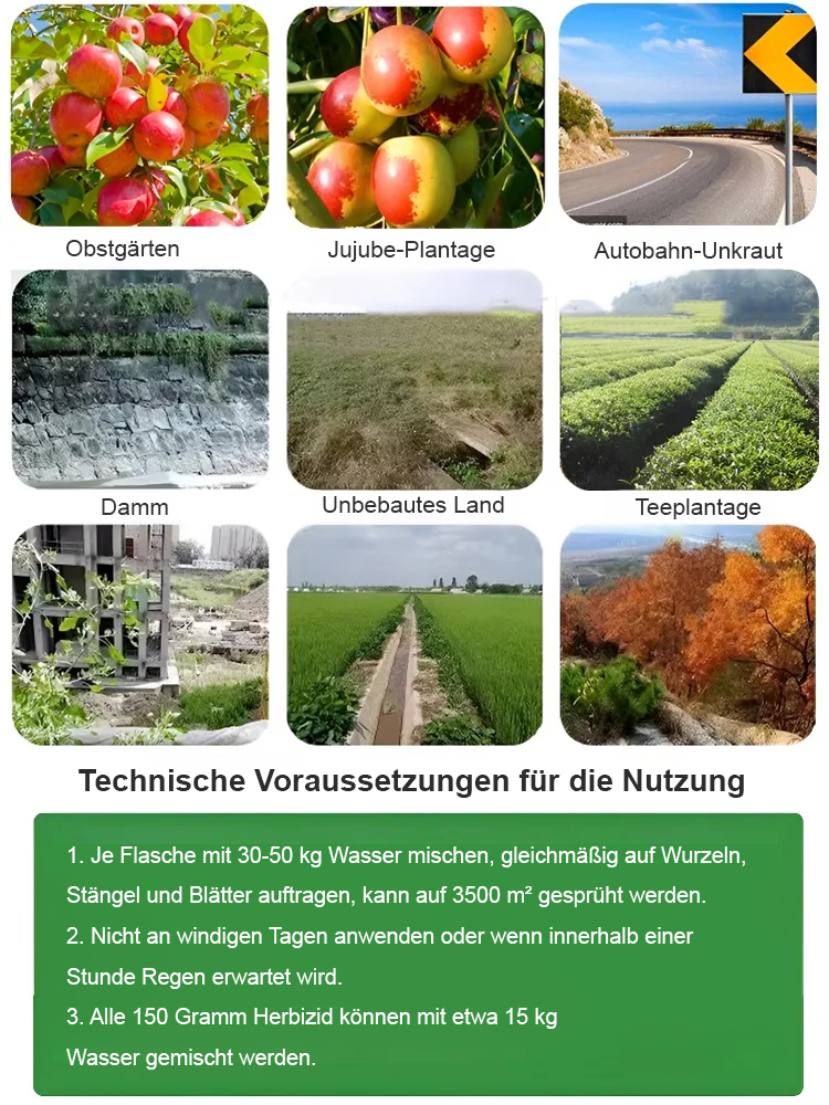 BVL-zertifiziertes Profi-Unkrautvernichtungsmittel – 2 Jahre Langzeitschutz, zerstört Unkraut von der Wurzel an (entwickelt in Bayern)