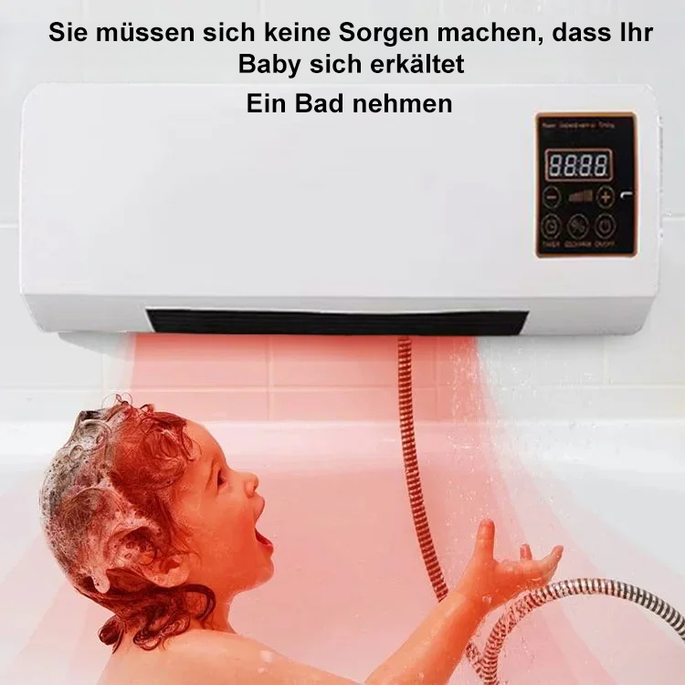 【50% Super Rabatt】Installationsfreie mobile Wandklimaanlage, sowohl für Kühlen als auch Heizen