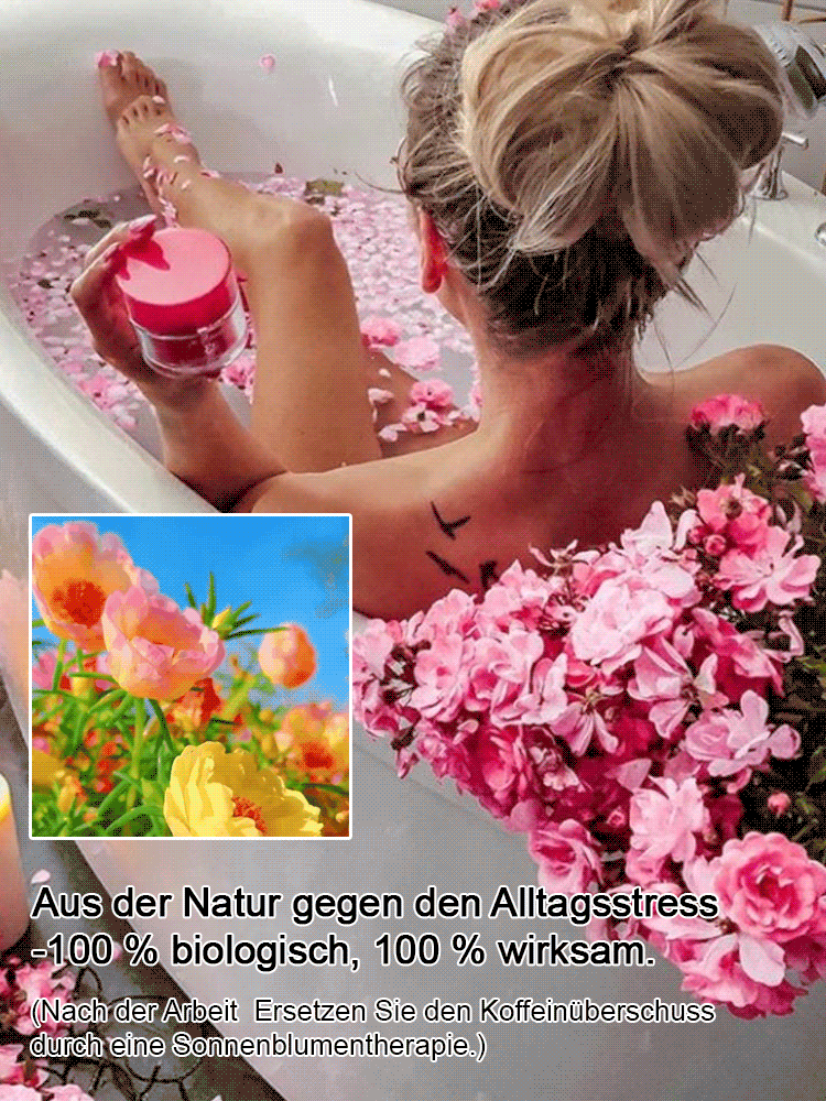 [Heilung von Geist und Körper] Der Garten ist voller doppelblättriger Sonnenblumenkerne.