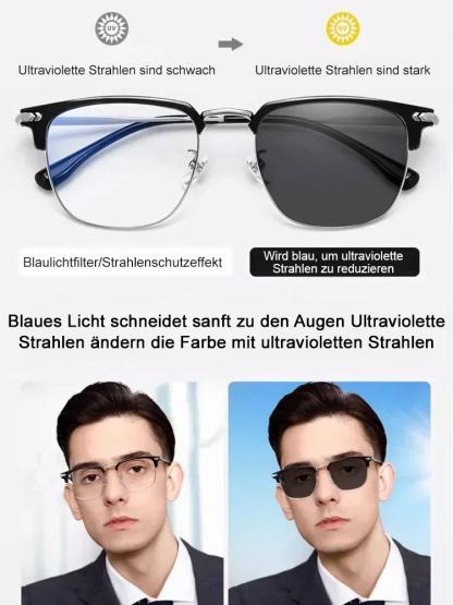 【1 Monat kostenlos testen】Intelligente Autofokus-Lesebrille, 0,01 s automatische Schärfeneinstellung – klare Sicht in Nähe und Ferne, kein ständiges Auf- und Absetzen