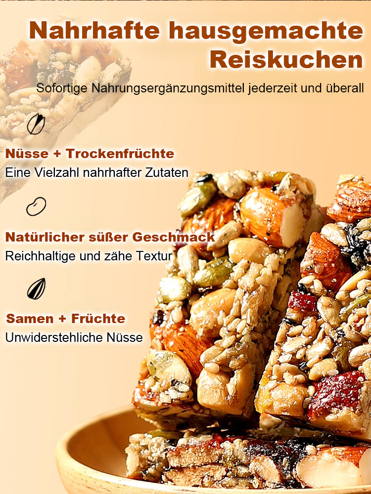  【1 kaufen, 2 gratis – insgesamt 90 Stück】 8 natürliche Zutaten, 12 Herstellungsschritte ❤️ Eine Symbiose aus moderner Ernährung und traditioneller Handwerkskunst