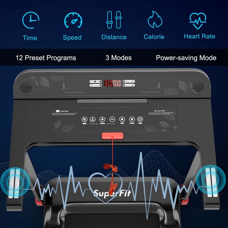 Eletriclife 2.25 HP Electric Folding Treadmill with APP Control