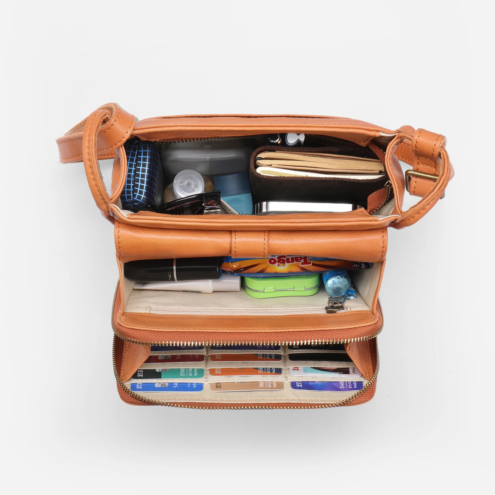 [Copy]Women's Calfskin Leather Crossbody Bag