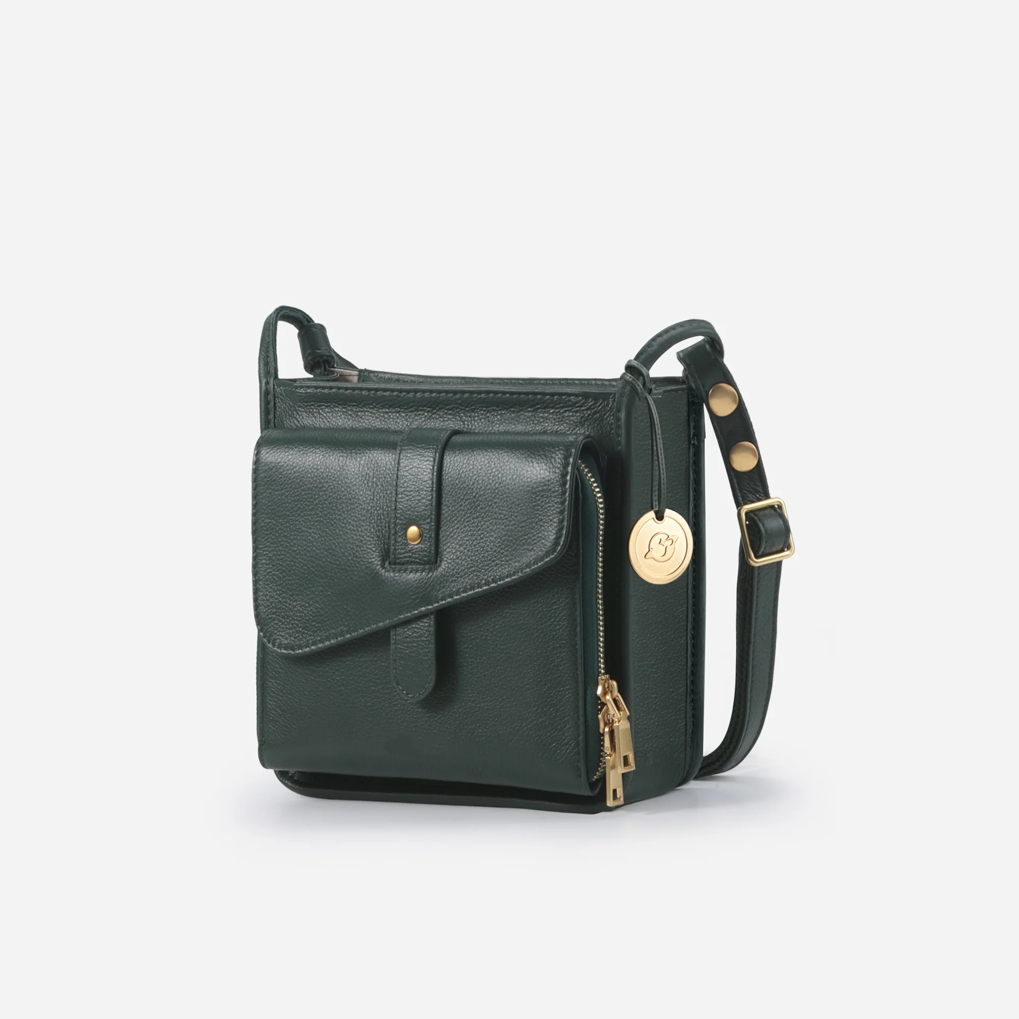 [Copy]Women's Calfskin Leather Crossbody Bag