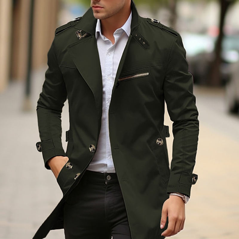 Men Can’t Get Enough of This Cozy Trench Coat