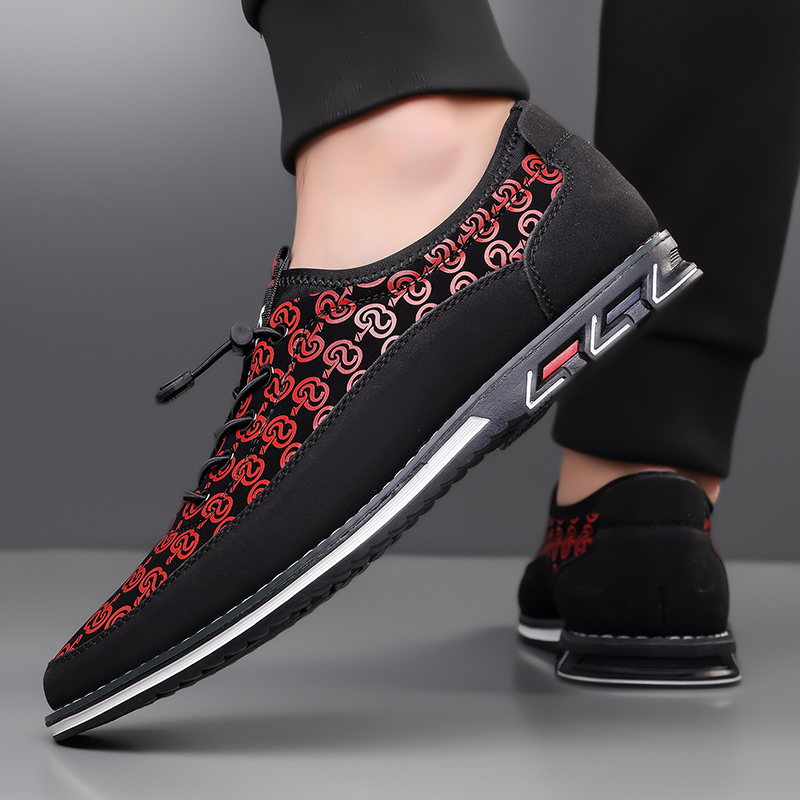 Men's Fashion Calfskin Leather Shoes