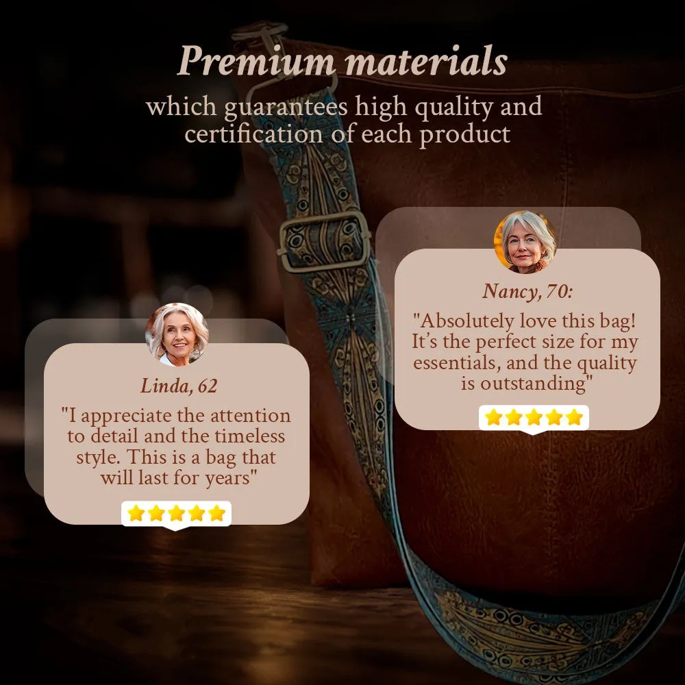 Women's Calfskin Leather Shoulder Bag