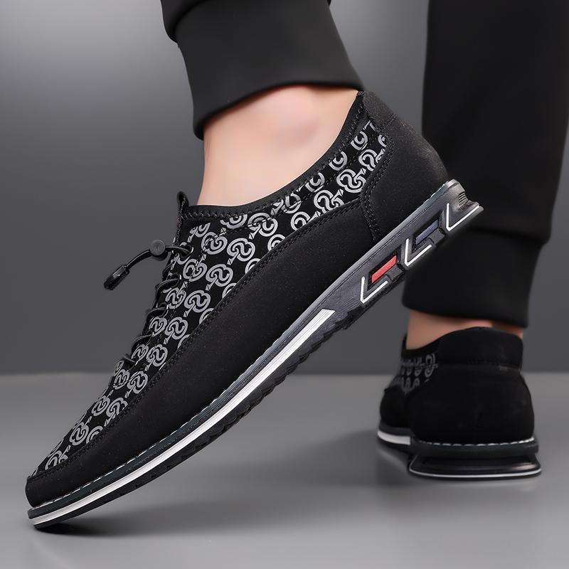 Men's Fashion Calfskin Leather Shoes