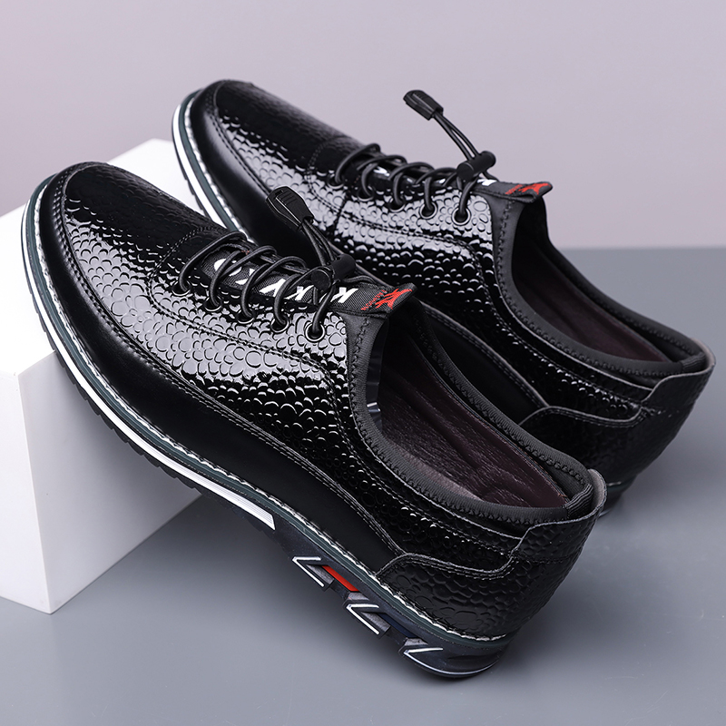 Men's Fashion Calfskin Leather Shoes