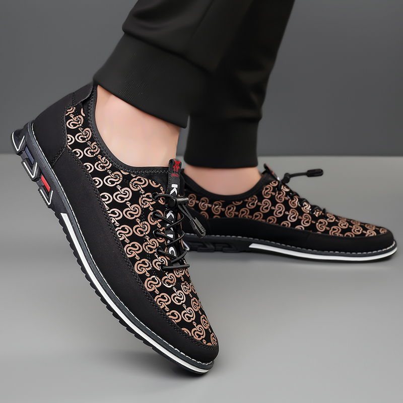 Men's Fashion Calfskin Leather Shoes