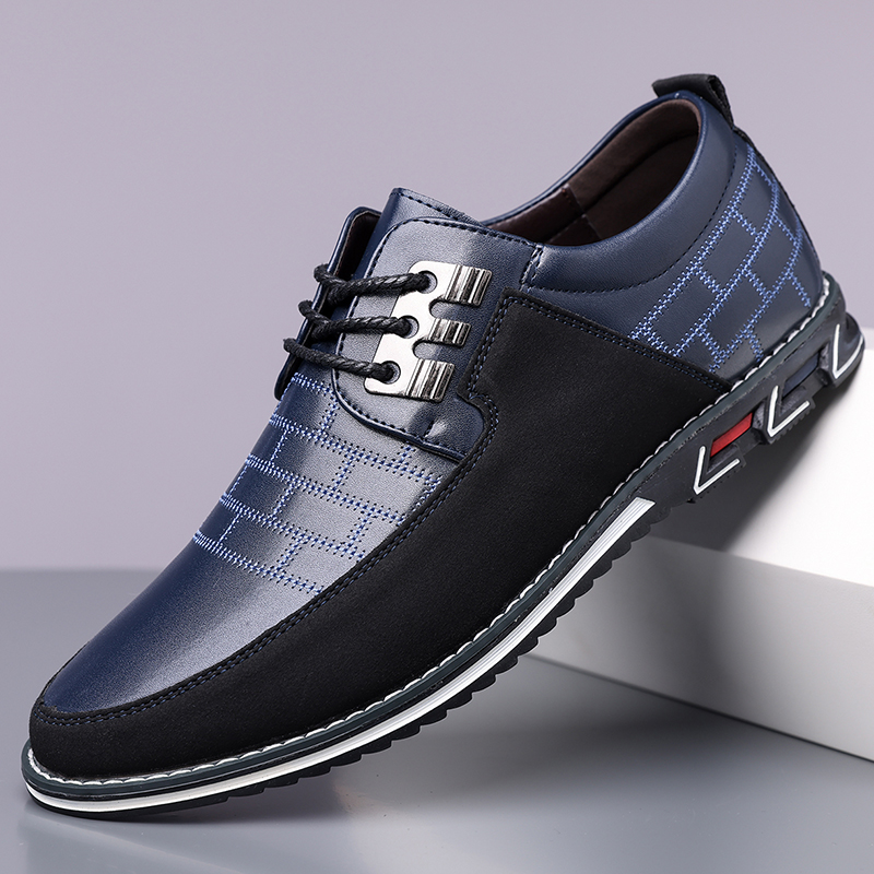 Men's Fashion Calfskin Leather Shoes