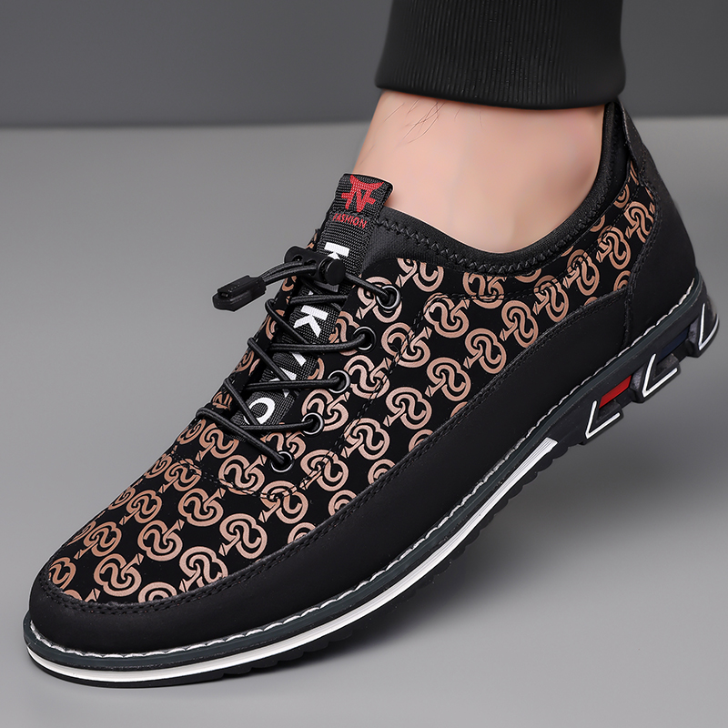 Men's Fashion Calfskin Leather Shoes