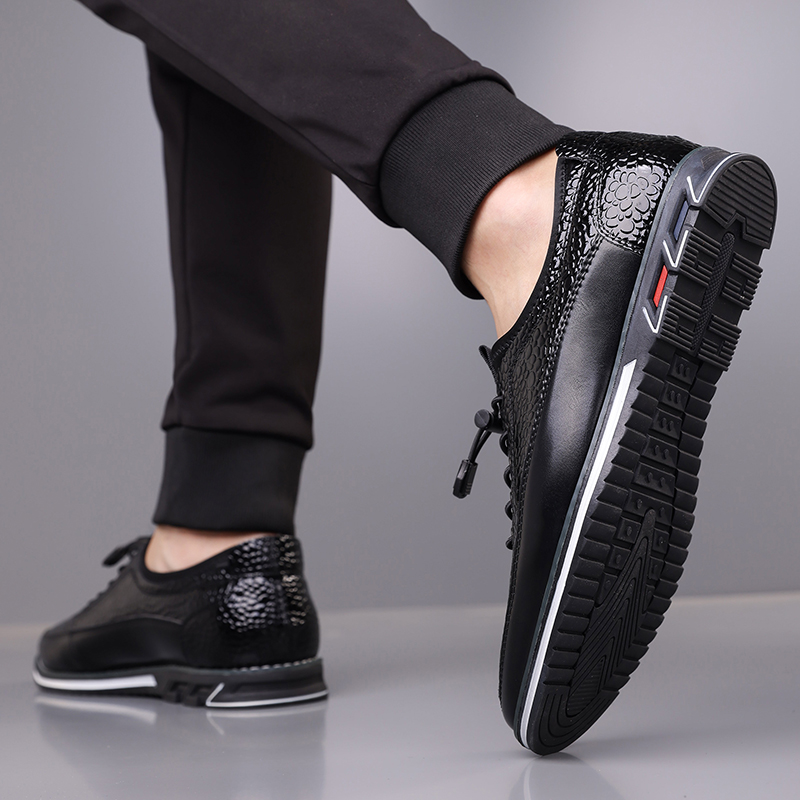 Men's Fashion Calfskin Leather Shoes