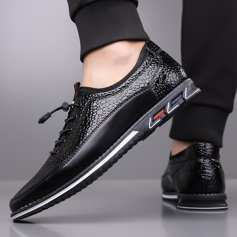 Men's Fashion Calfskin Leather Shoes