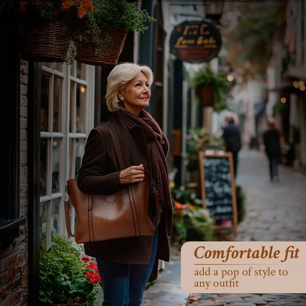 Women's Calfskin Leather Shoulder Bag