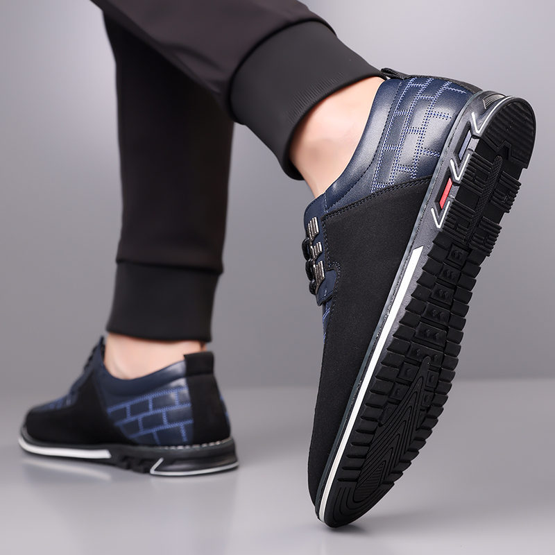 Men's Fashion Calfskin Leather Shoes