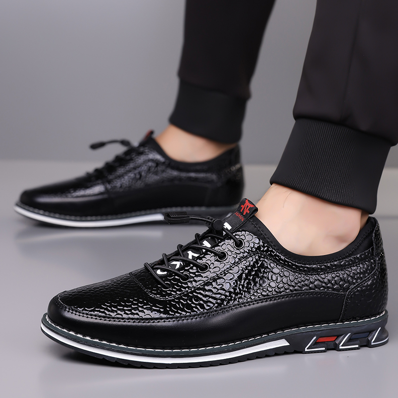 Men's Fashion Calfskin Leather Shoes