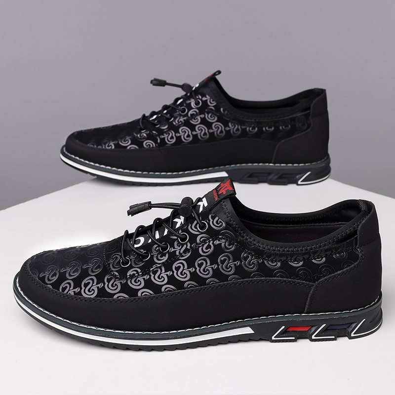 Men's Fashion Calfskin Leather Shoes