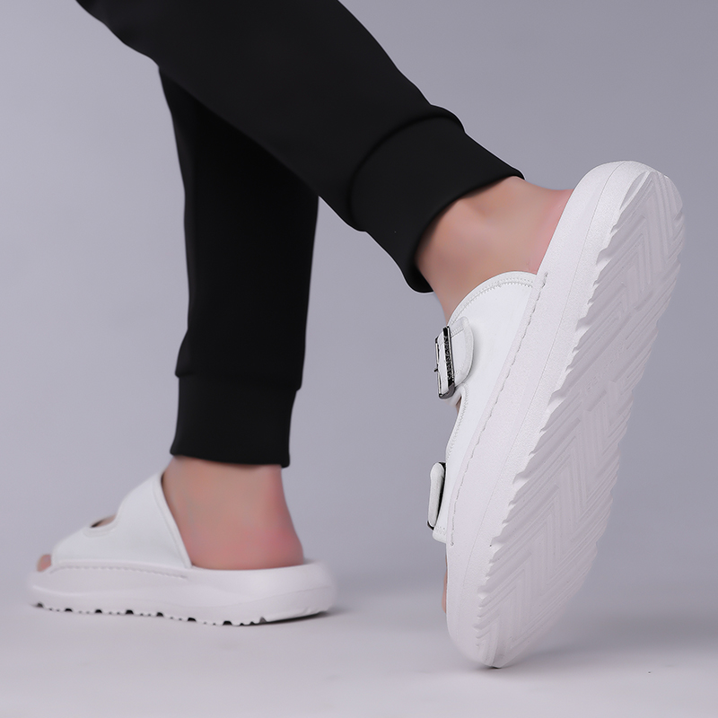 Men's Fashion Calfskin Leather Slippers