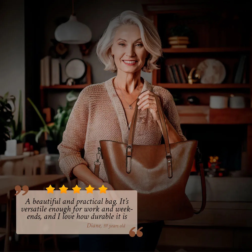 Women's Calfskin Leather Shoulder Bag