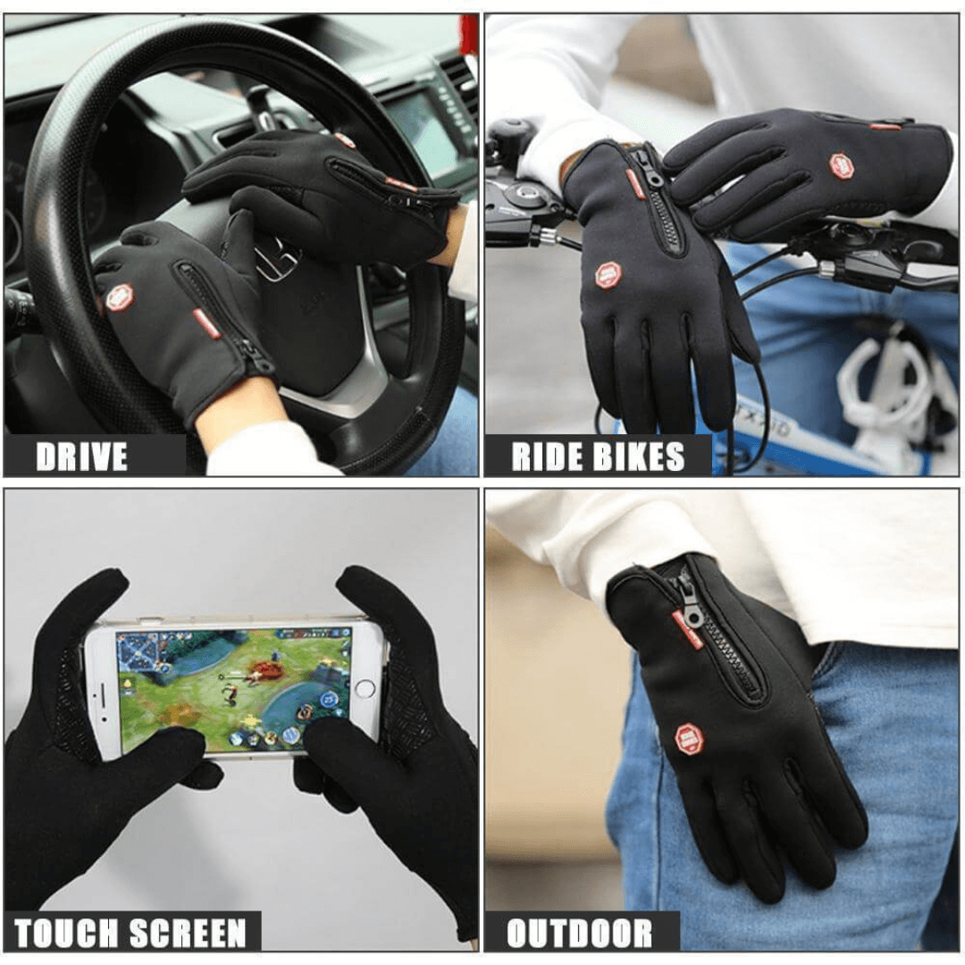 🔥Ultimate Waterproof & Windproof Thermal Non-Slip Gloves