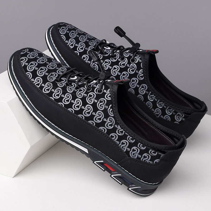 Men's Fashion Calfskin Leather Shoes