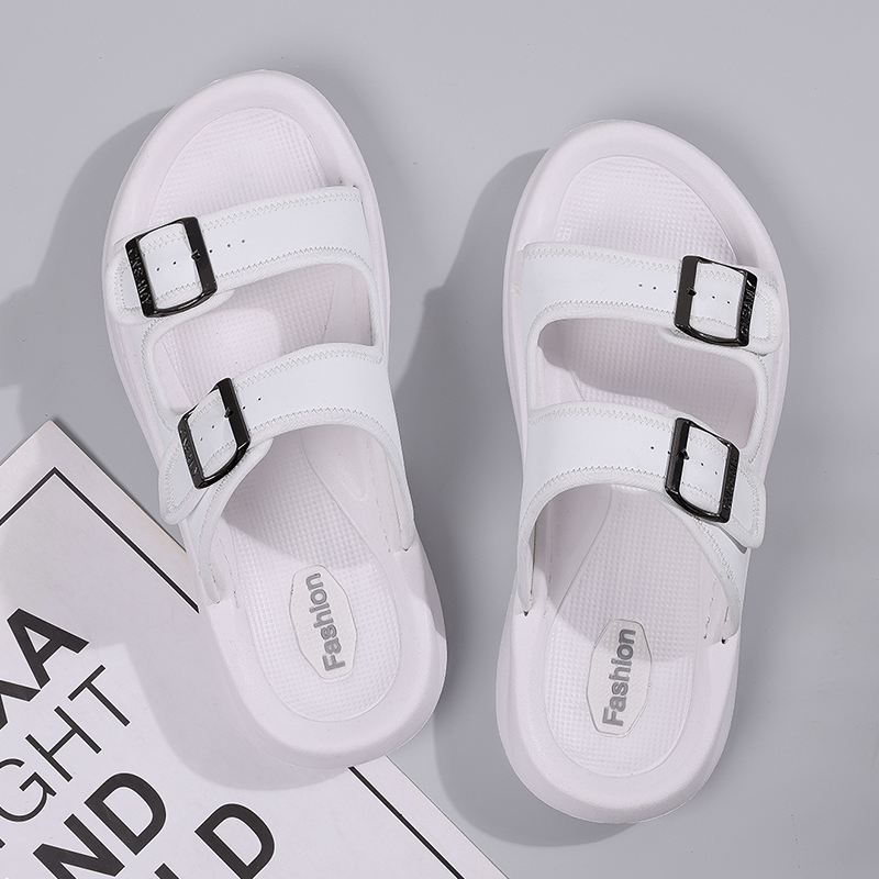 Men's Fashion Calfskin Leather Slippers