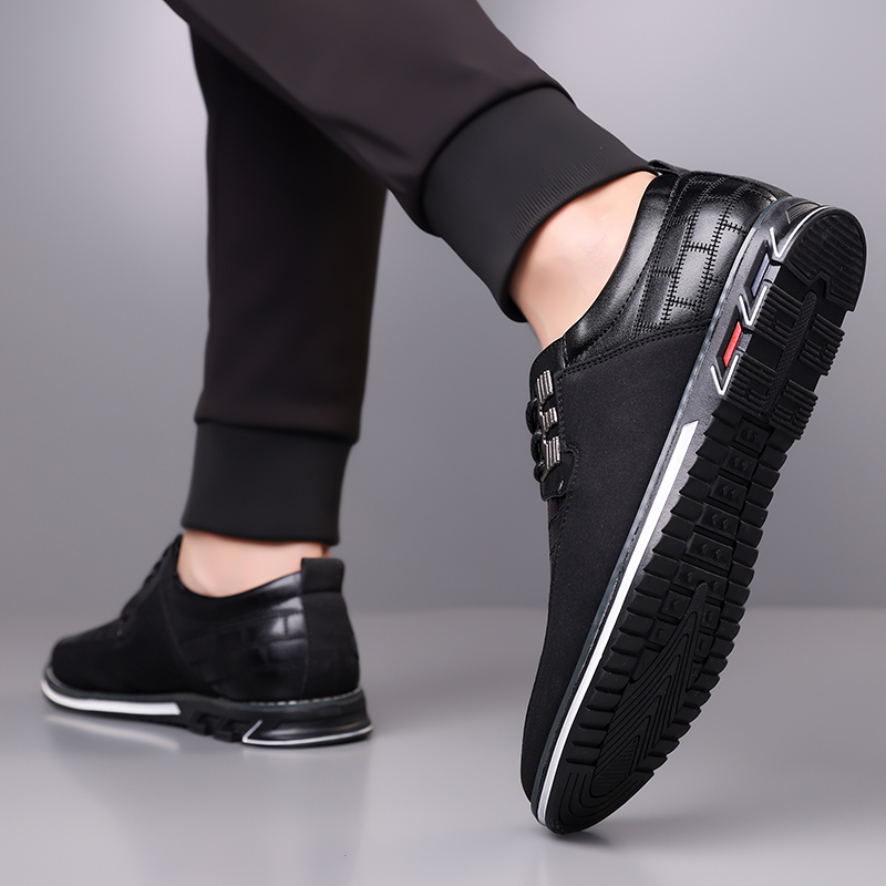 Men's Fashion Calfskin Leather Shoes