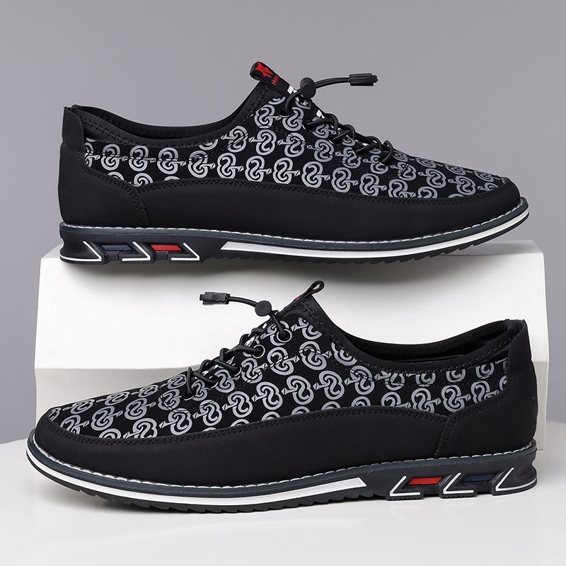 Men's Fashion Calfskin Leather Shoes