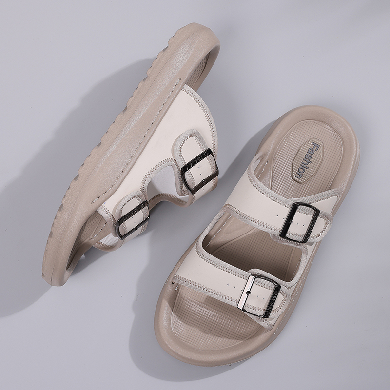 Men's Fashion Calfskin Leather Slippers