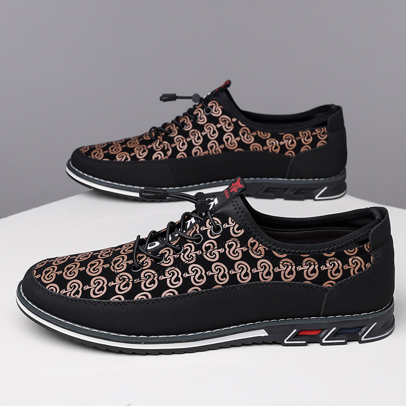 Men's Fashion Calfskin Leather Shoes