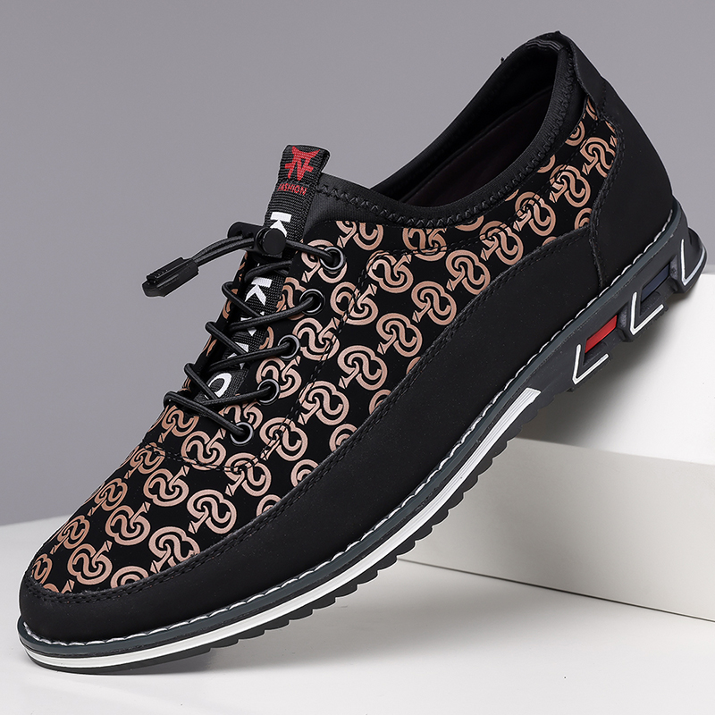 Men's Fashion Calfskin Leather Shoes