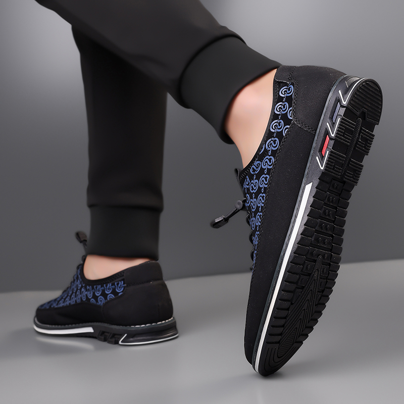 Men's Fashion Calfskin Leather Shoes