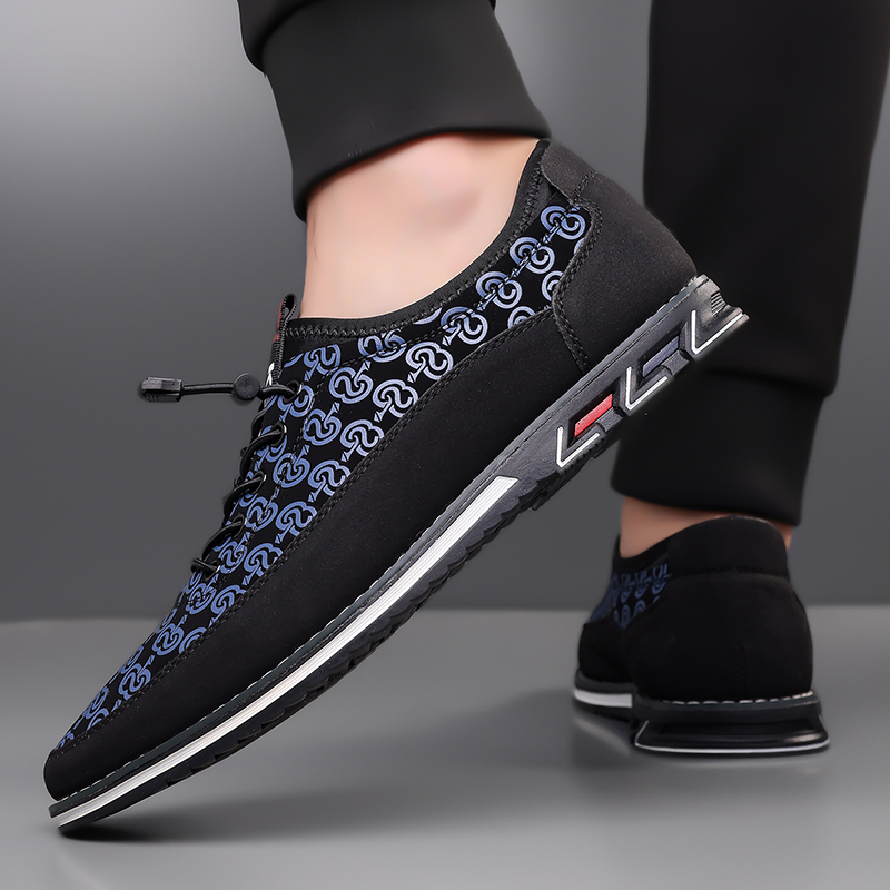 Men's Fashion Calfskin Leather Shoes