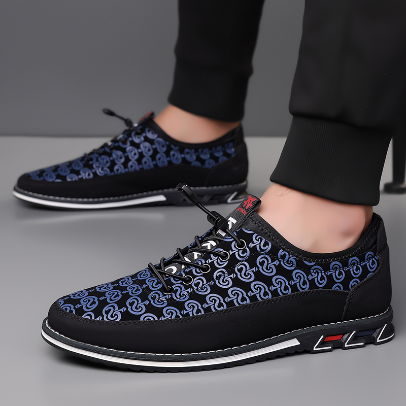 Men's Fashion Calfskin Leather Shoes