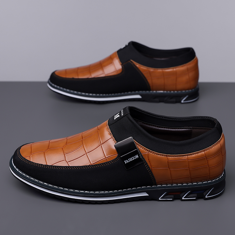 Men's Fashion Calfskin Leather Shoes