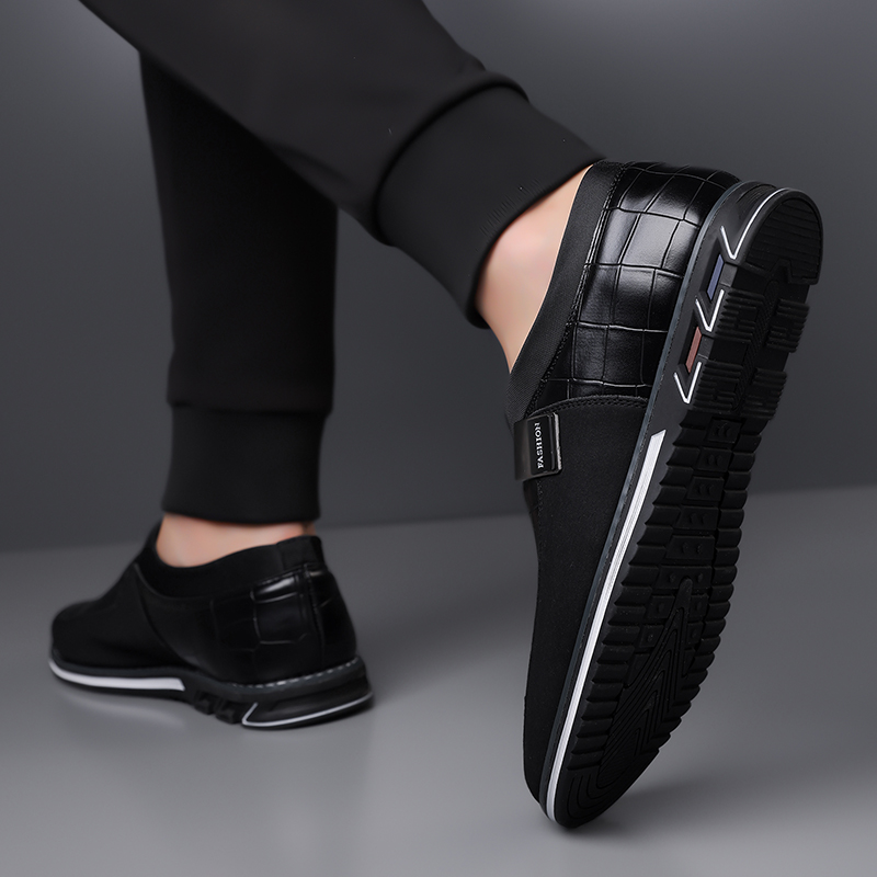 Men's Fashion Calfskin Leather Shoes