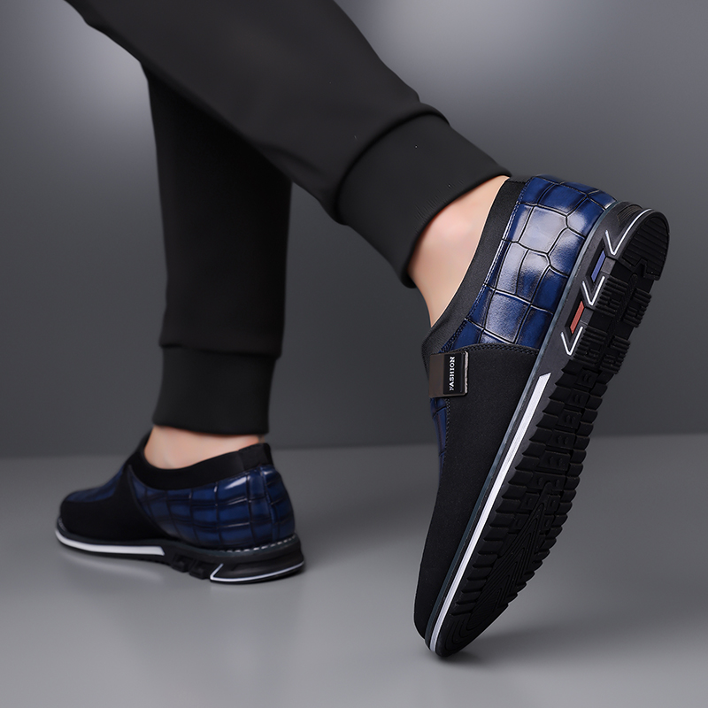 Men's Fashion Calfskin Leather Shoes