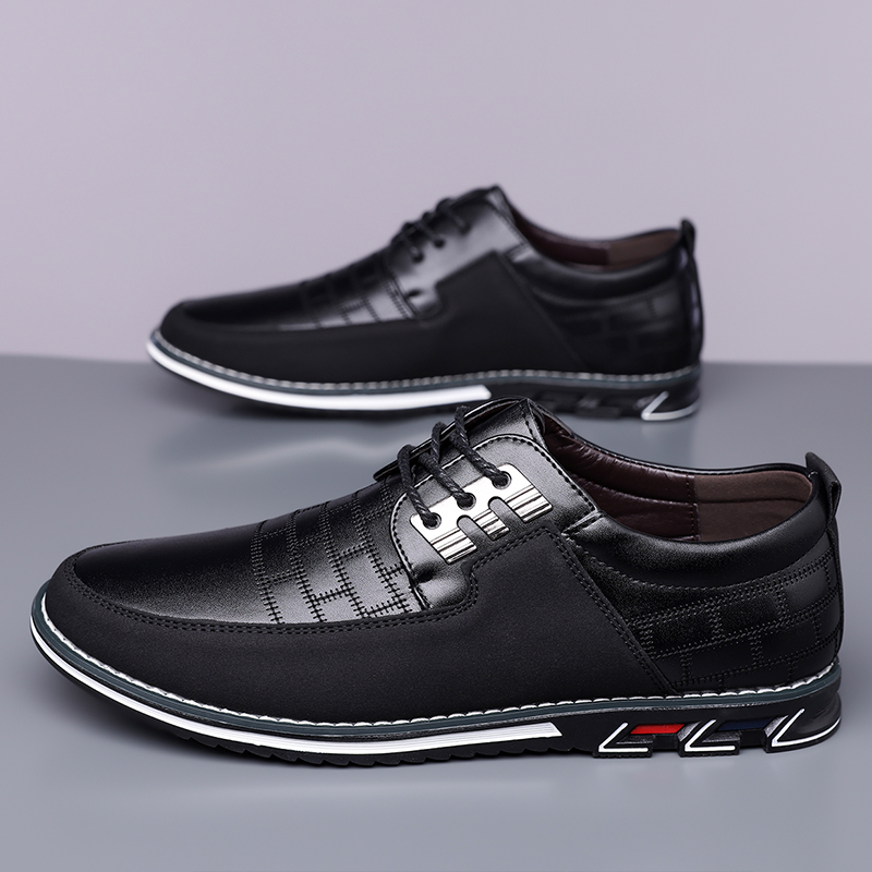 Men's Fashion Calfskin Leather Shoes