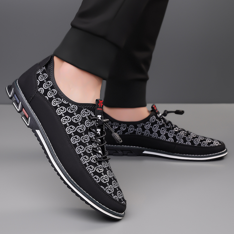 Men's Fashion Calfskin Leather Shoes