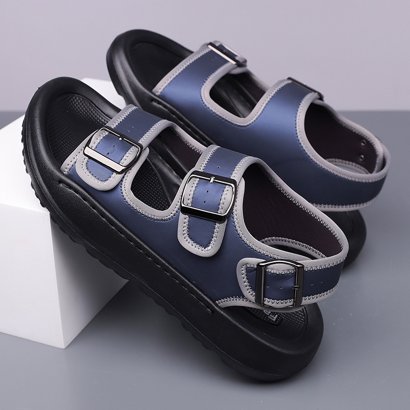 Men’s Calfskin Leather Beach Sandals