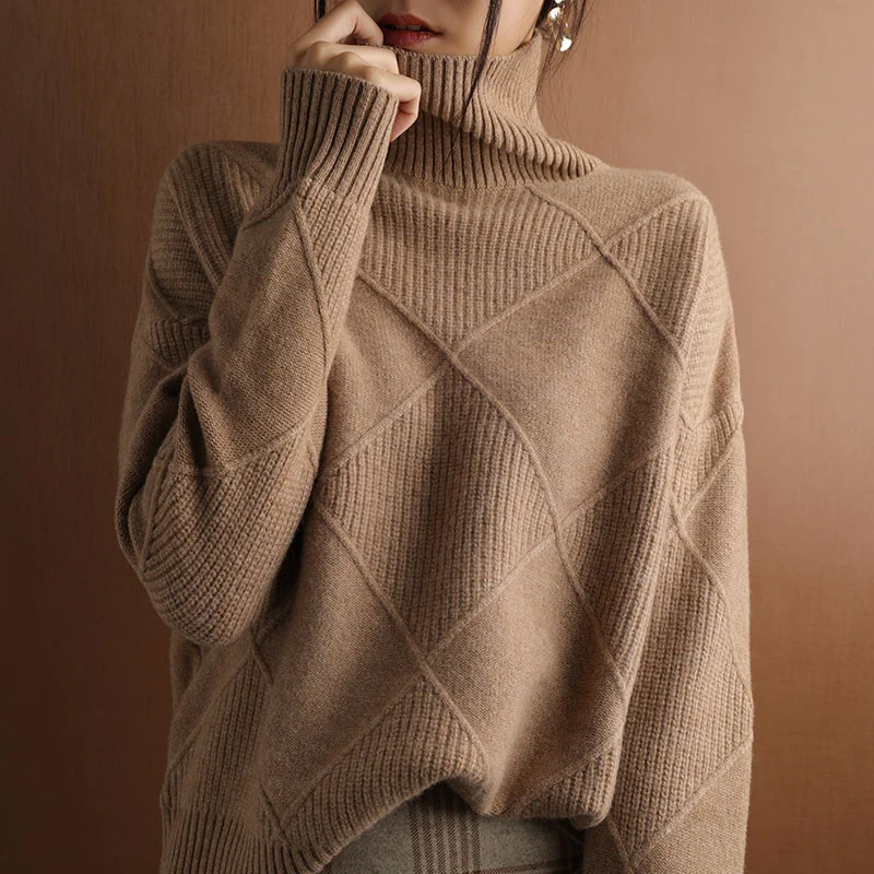 Cashmere Turtleneck Sweater
