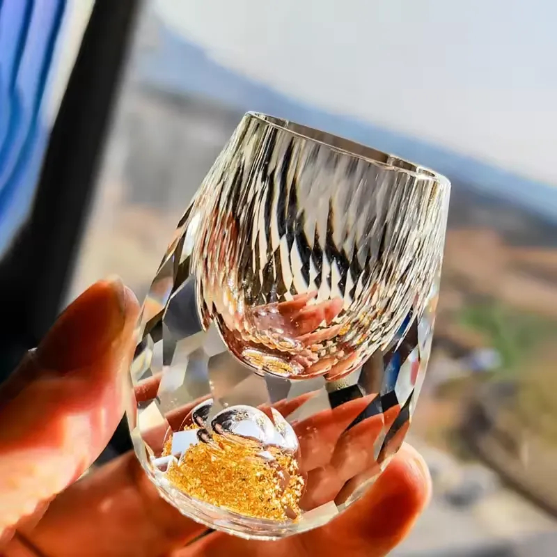 Gold Foil Glass