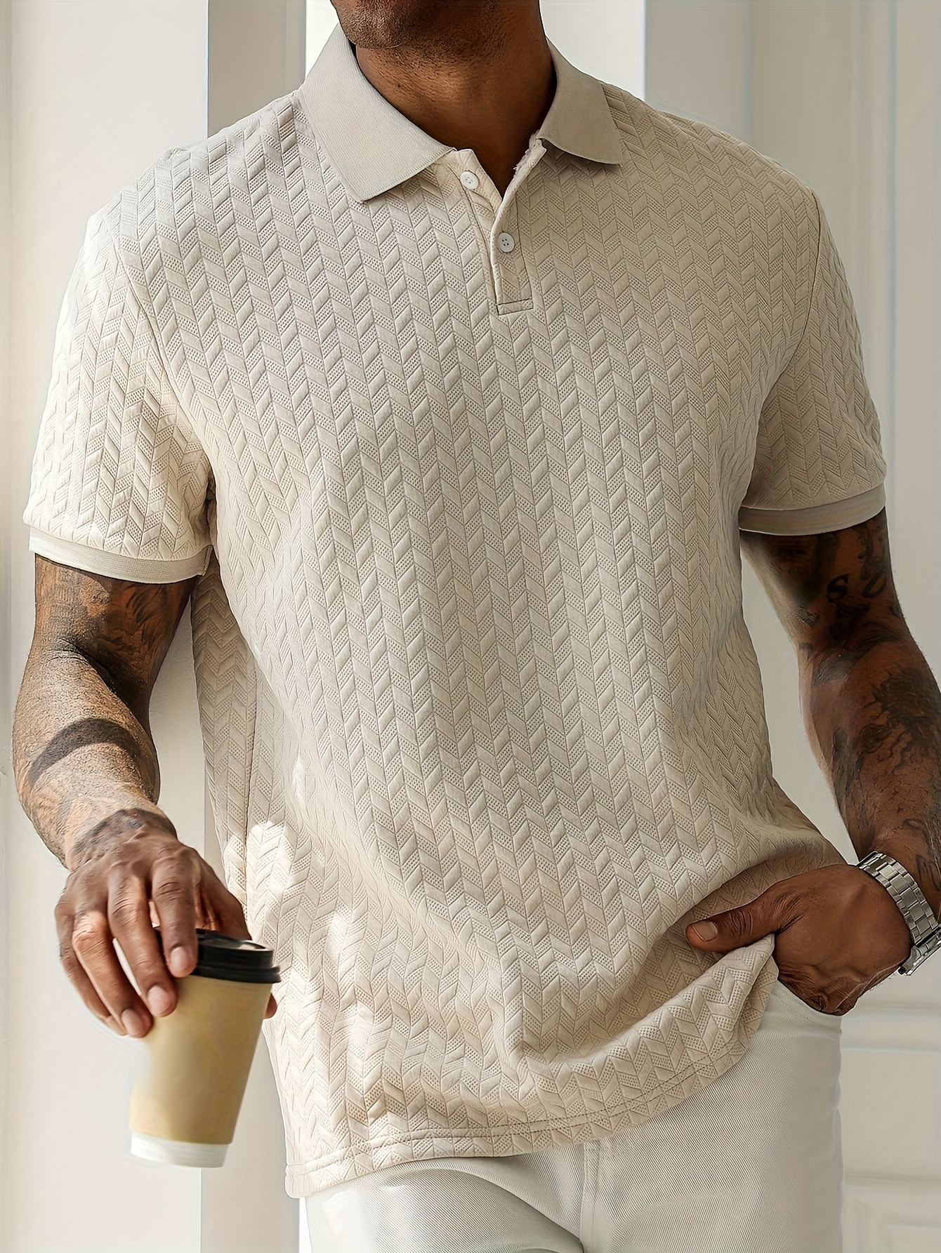 Men Can’t Get Enough of This Cozy Polo Shirt
