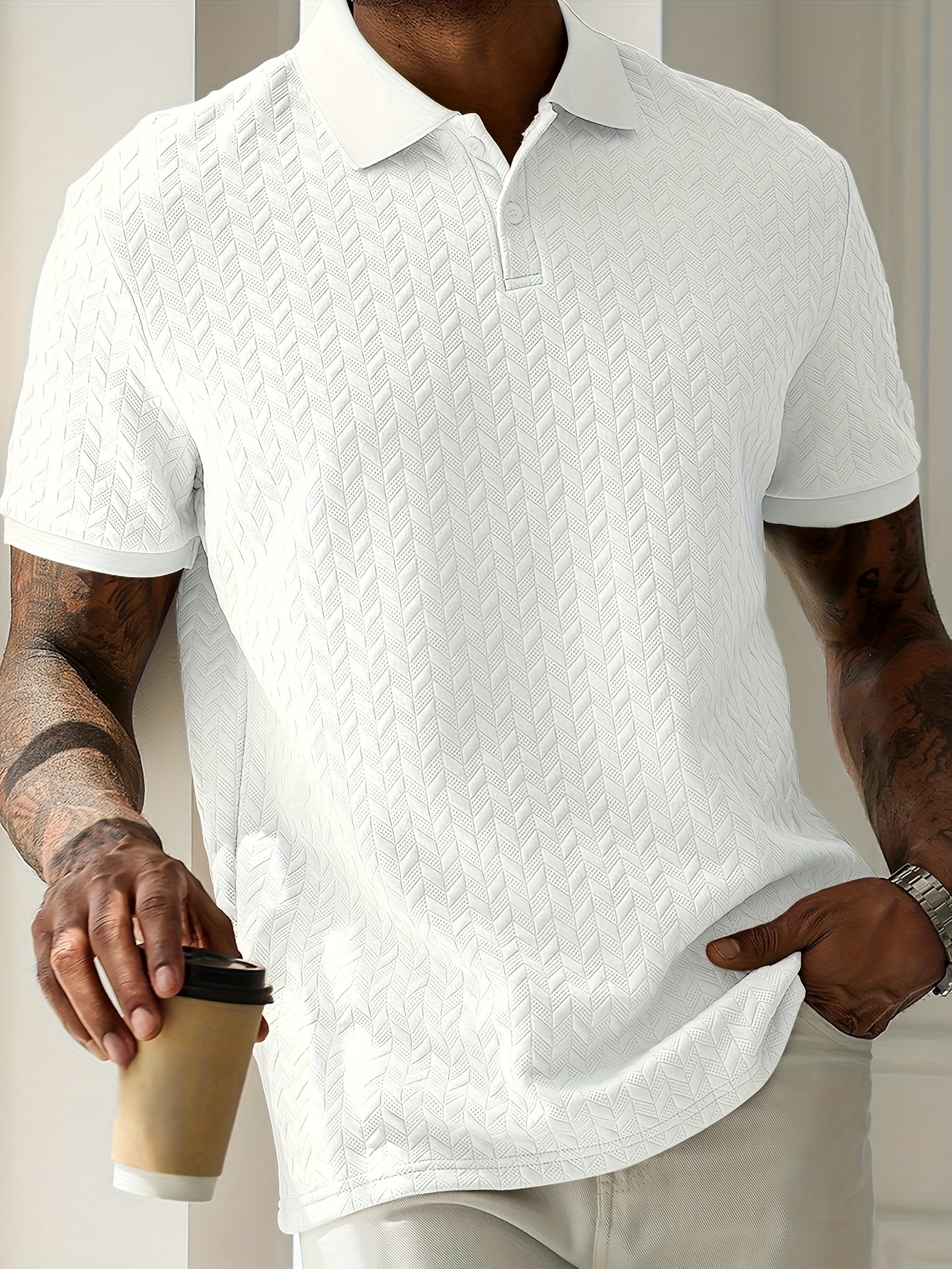 Men Can’t Get Enough of This Cozy Polo Shirt