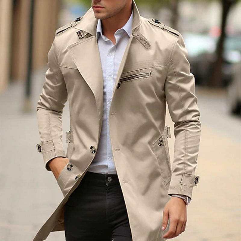 Men Can’t Get Enough of This Cozy Trench Coat