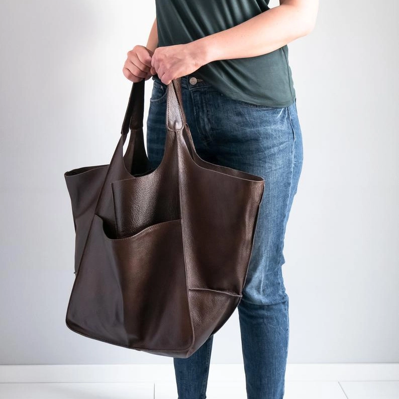 Damen-Shopper aus Kalbsleder