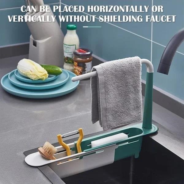 🔥LAST DAY 49% OFF🔥 - Telescopic Sink Storage Rack