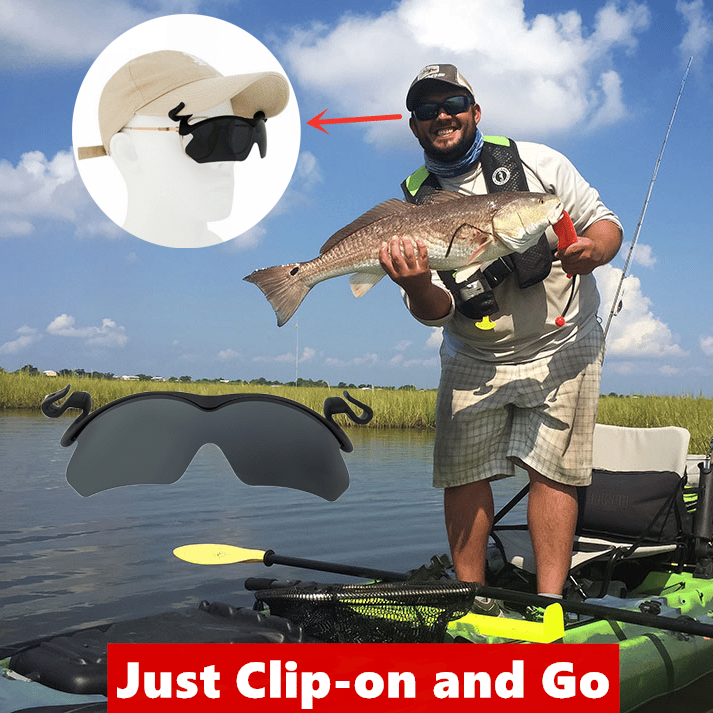 Father's Day Promotion SAVE 49%🔥2024 New Polarized Clip Cap Sunglasses