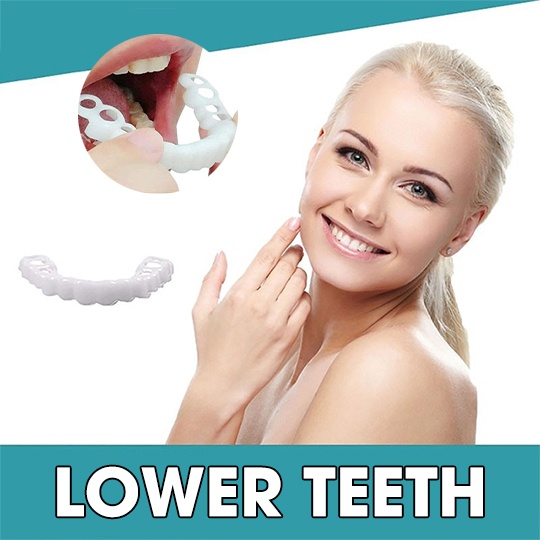 💝Last day discount-75%Off💝Latest👨‍⚕Adjustable Snap-On Dentures😁